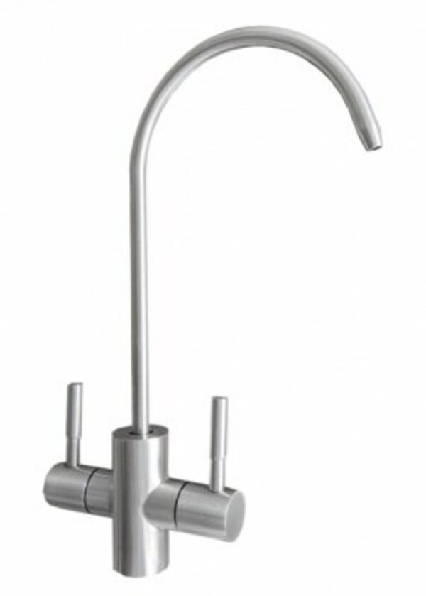 Dvigubas Matinis Keraminis Kranelis Vandens Sistemoms RO KR6M