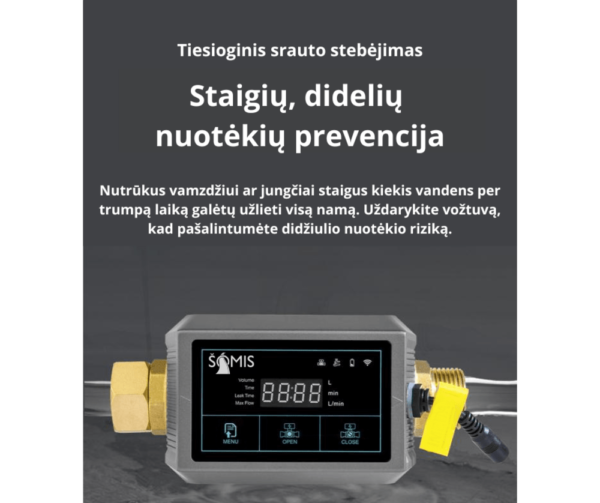 Vandens Nuotekio Jutiklis SOM Protect